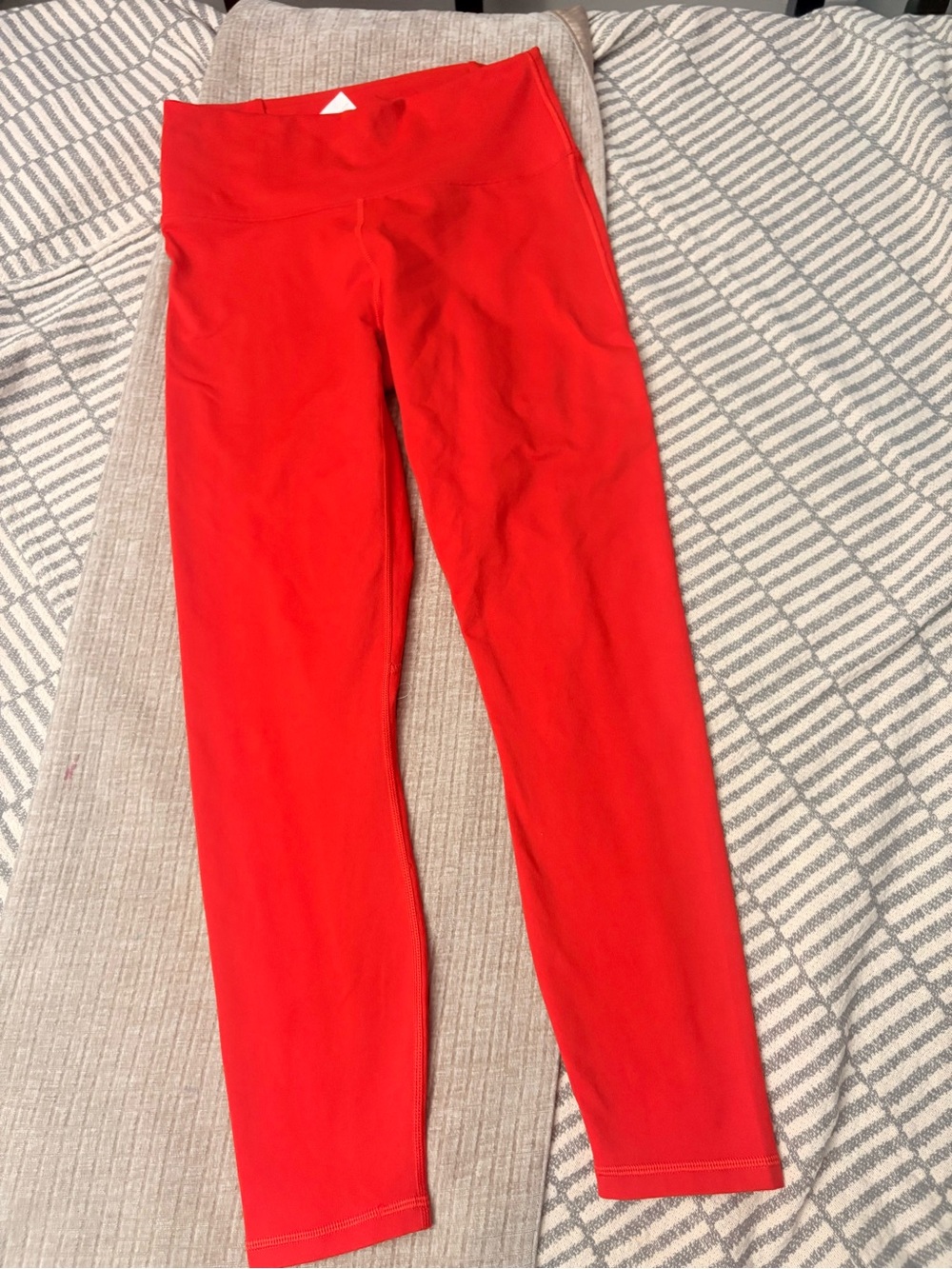 Fabletics Bright Red Girls' Active Leggings